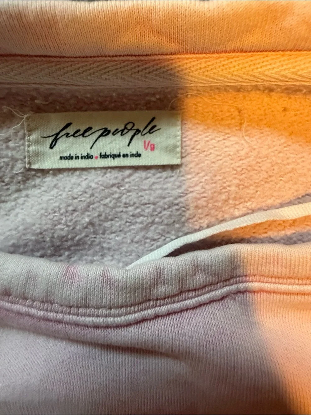 Free People Pale Pink Crewneck Sweatshirt